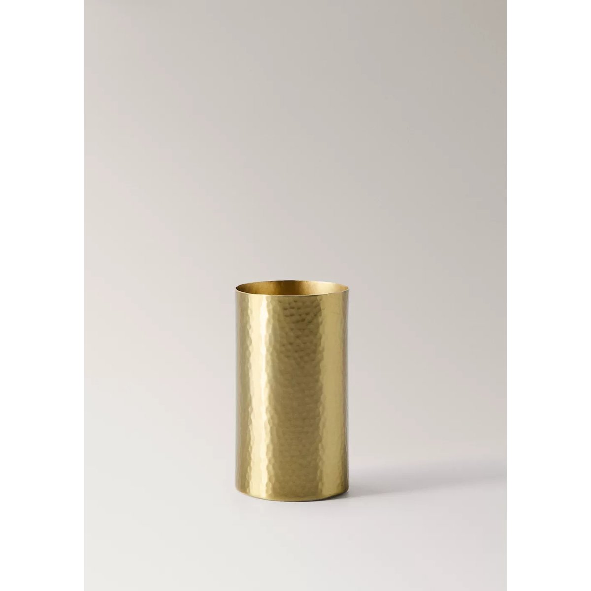 Gobelet porte-brosse à dents en acier inoxydable or, MANGO HOME