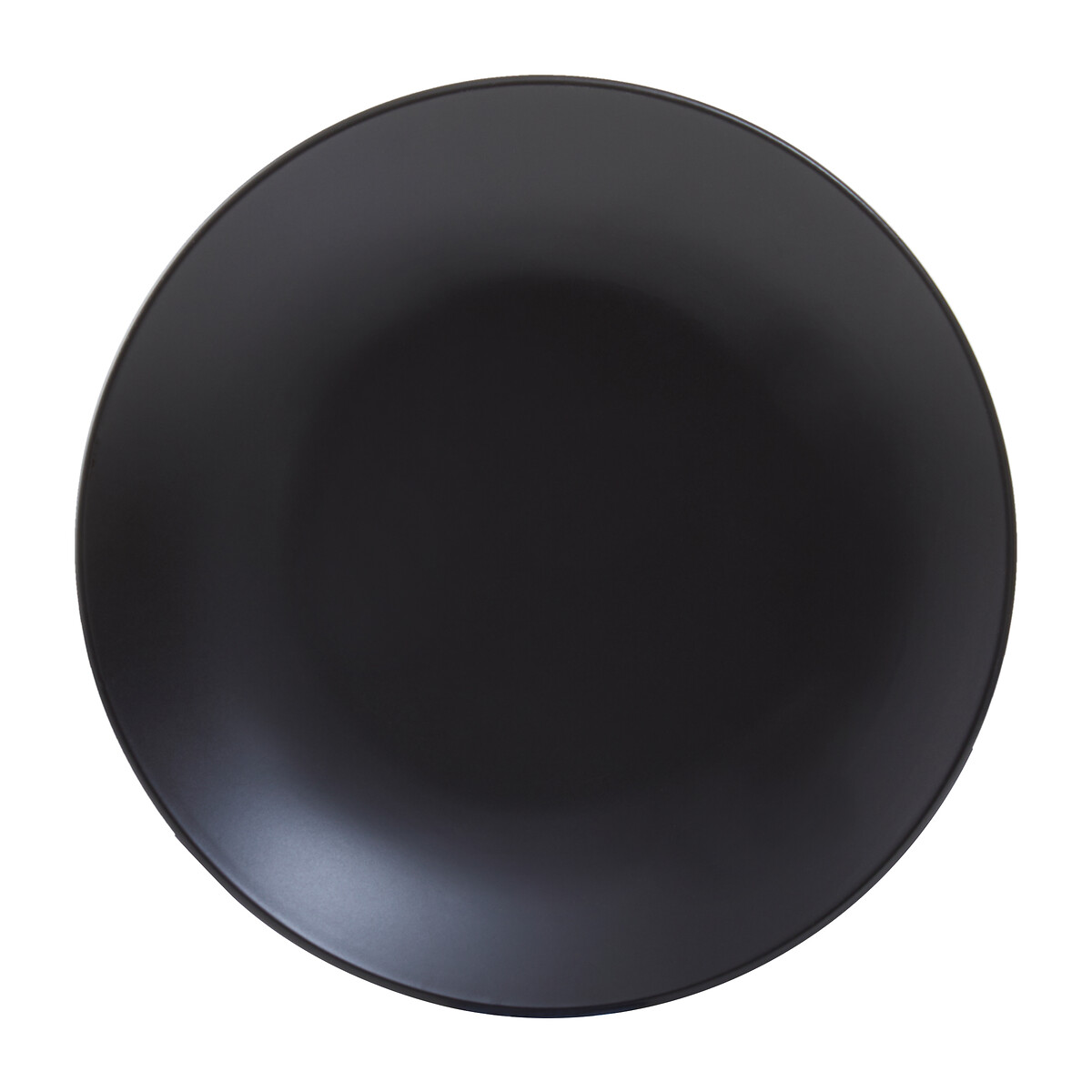 16-Piece Stoneware Dinner Set black, SO'HOME