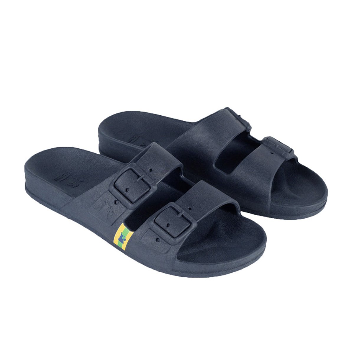 Sandales plates Adulte BANGO bleu marine, CACATOES
