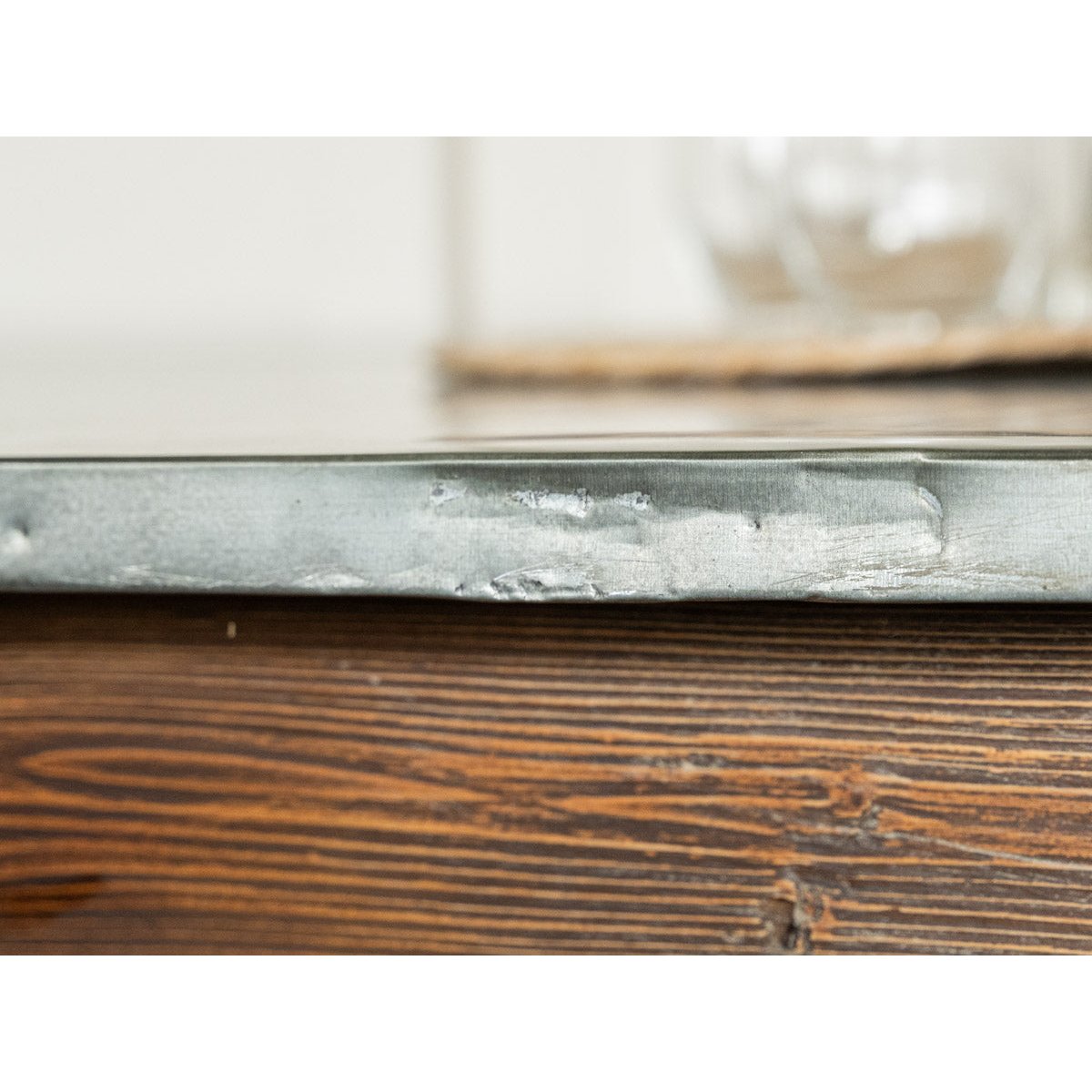 Grande table à manger de campagne Romy N°1556 - Bon état bois foncé, DEBONGOUT