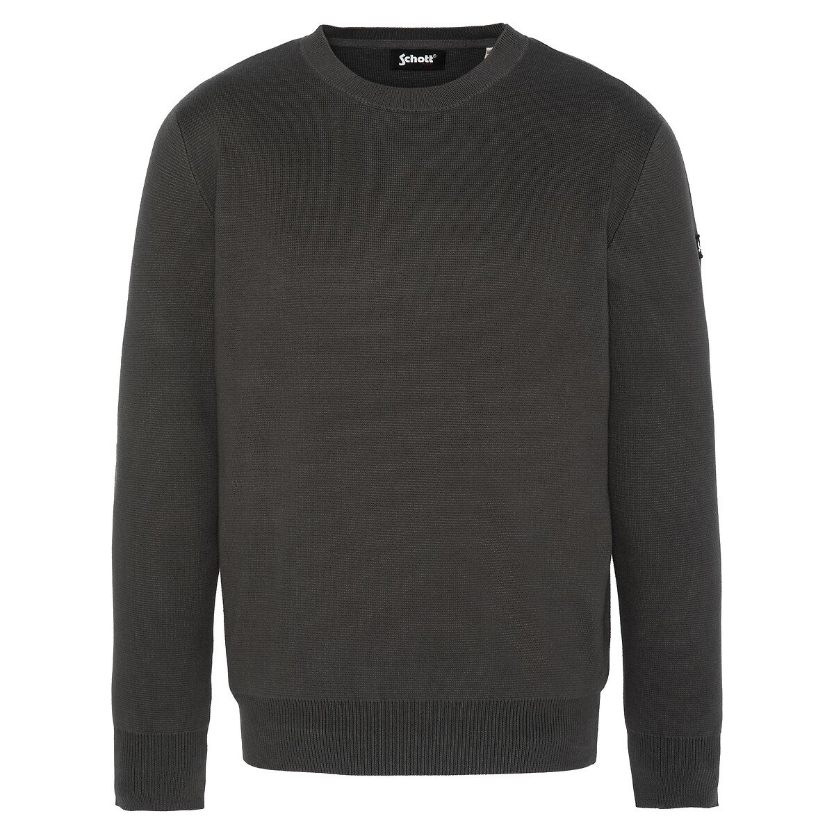 Pull col rond, PLKERN1 kaki, SCHOTT