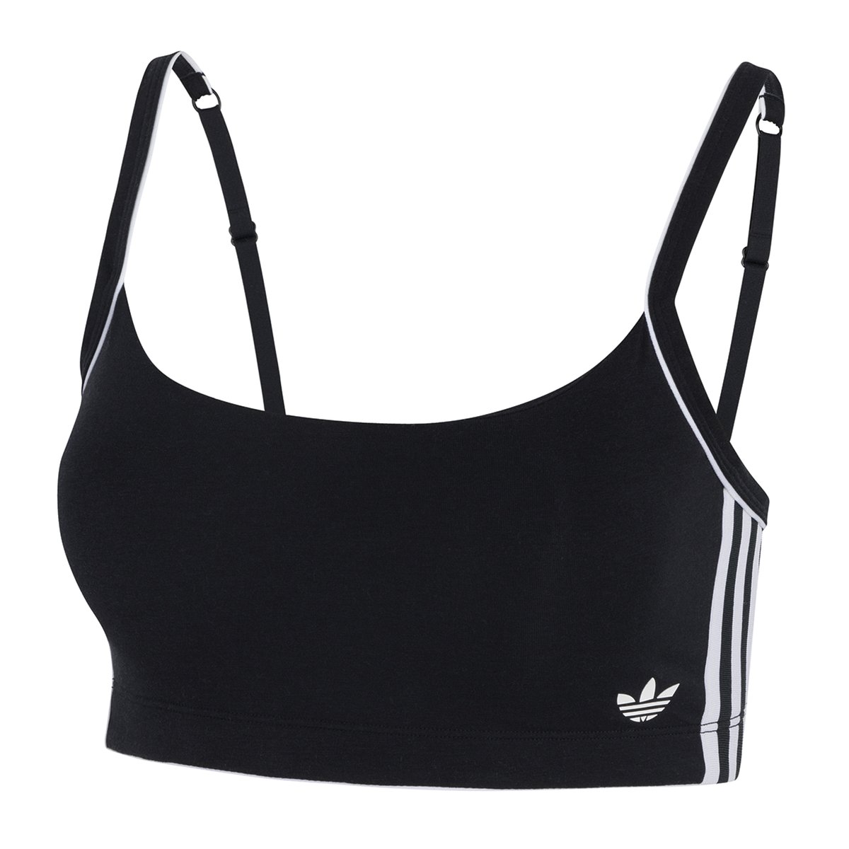 Brassière, CONFORT COTON FLEX ADICOLOR noir, ADIDAS SPORTSWEAR
