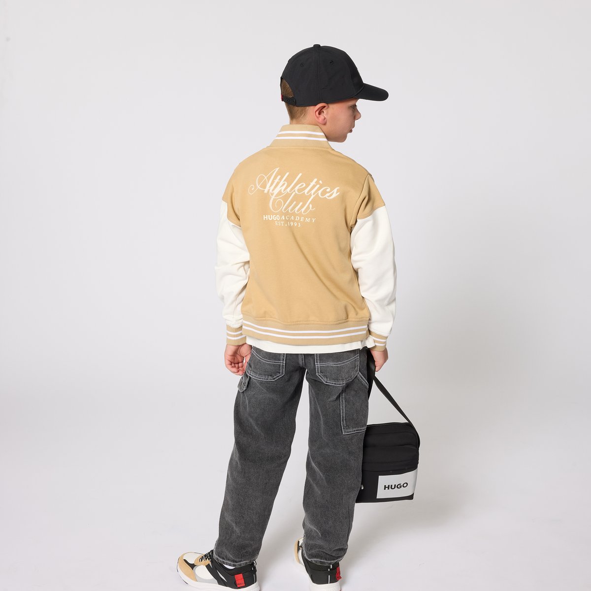 Basket à lacets coton, HUGO KIDSWEAR