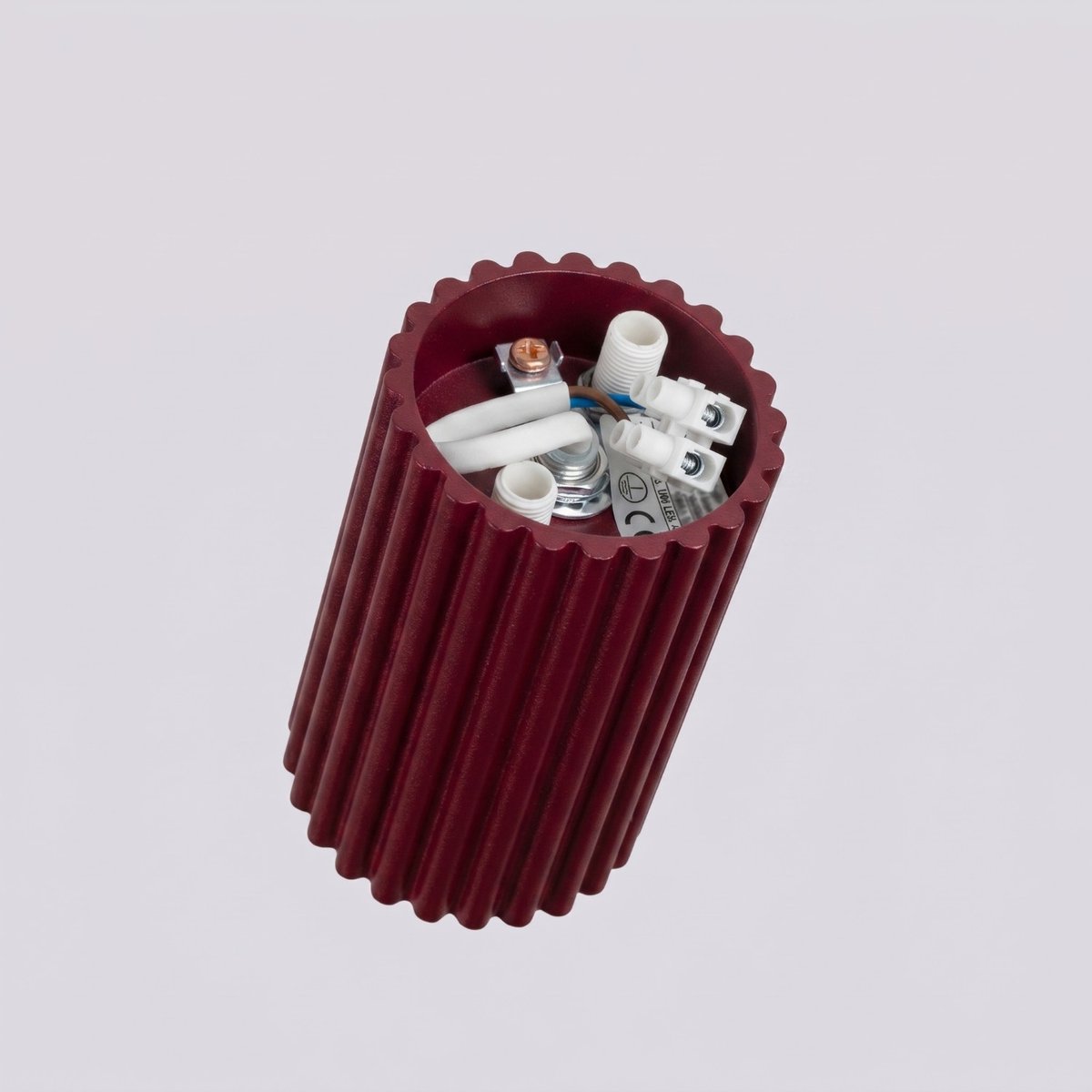 Plafonnier Aluminium Bordeaux GU10 1 KARBON bordeaux, EDEN