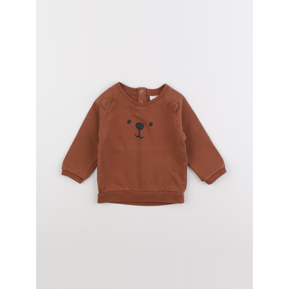 Sweat - Etat satisfaisant marron, NAME IT