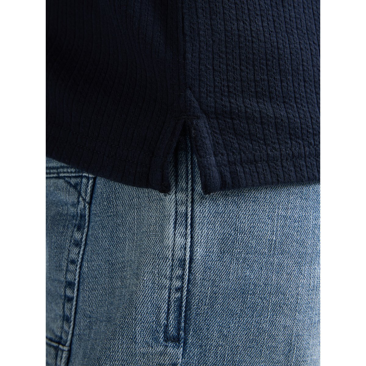 T-shirt en jersey orbita bleu navy blue, PETROL INDUSTRIES