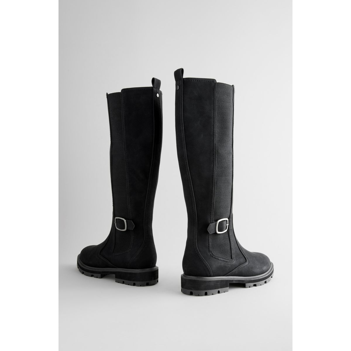 Bottines chelsea avec boucle noir, NEXT