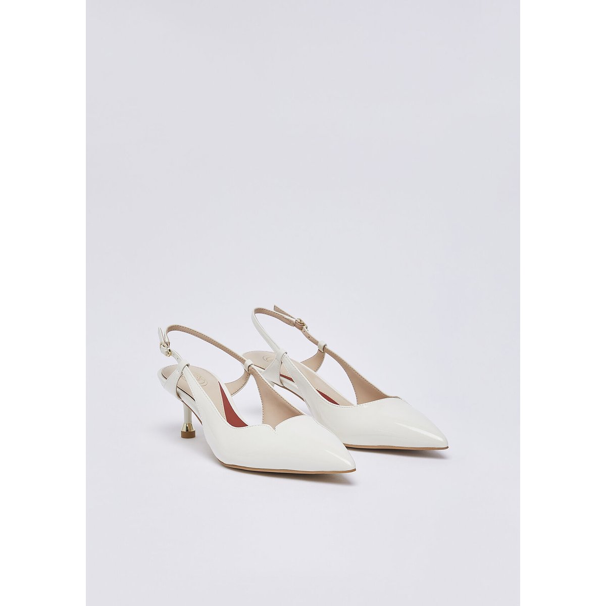 Slingbacks en vernis lait, LIU JO