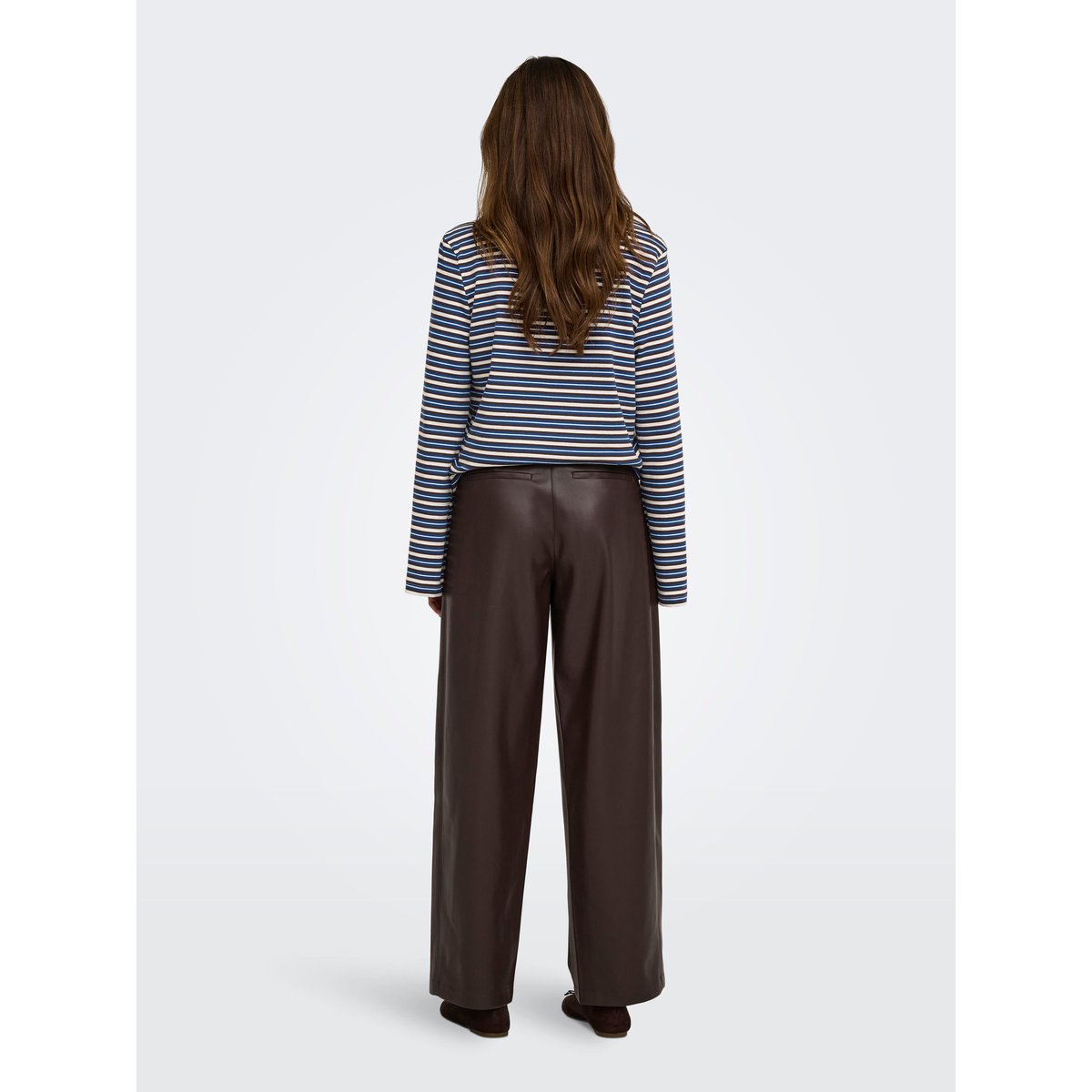 Pantalon Classique chocolate torte, ONLY