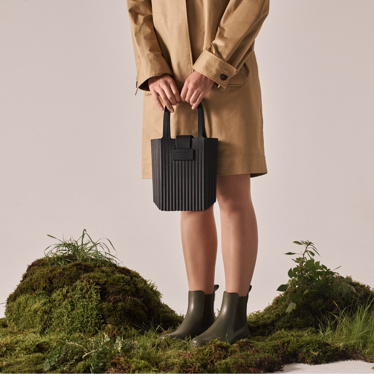 Sac à main durable NYSSA noir, LEMON JELLY
