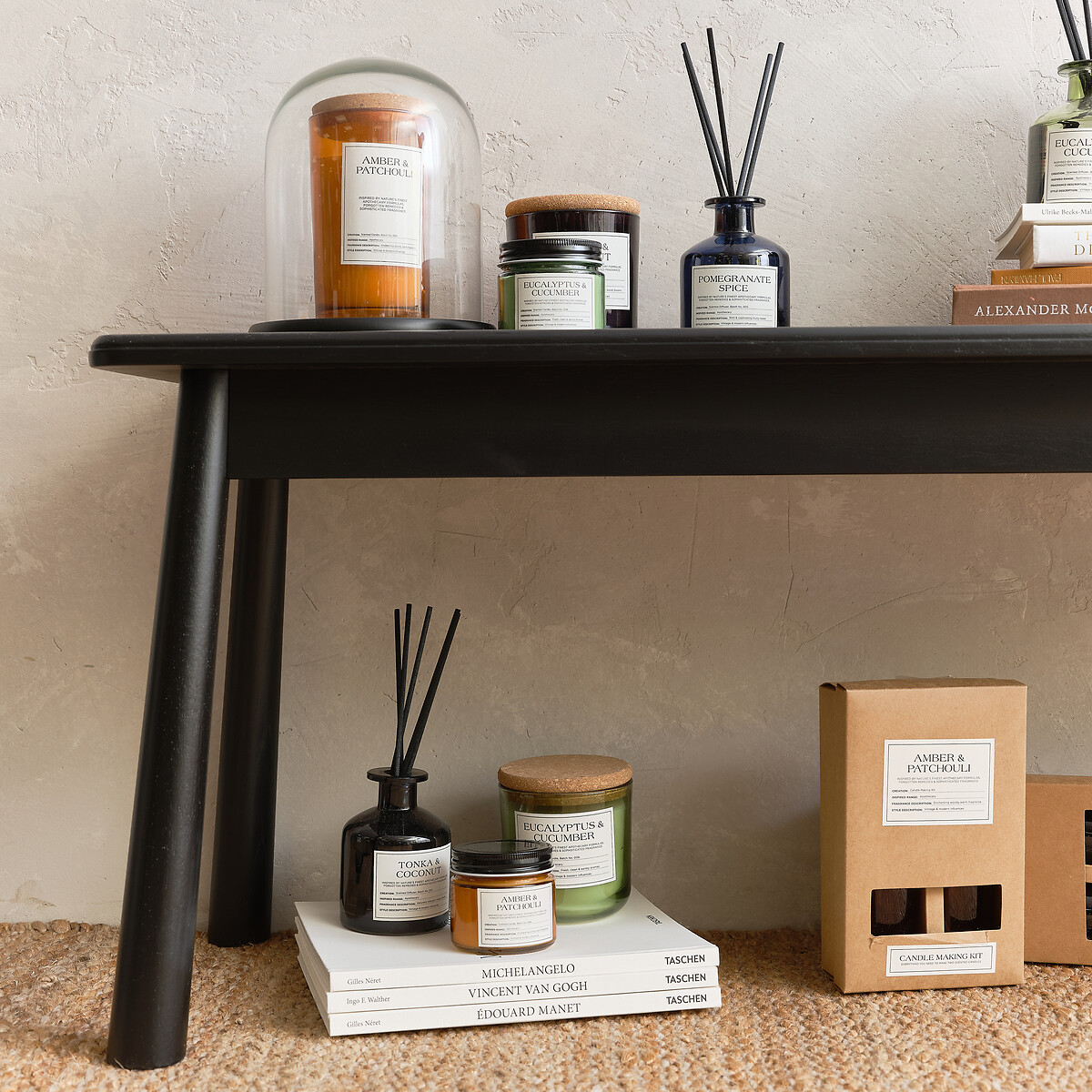 Apothecary Eucalyptus & Cucumber Jar Candle green, SO'HOME