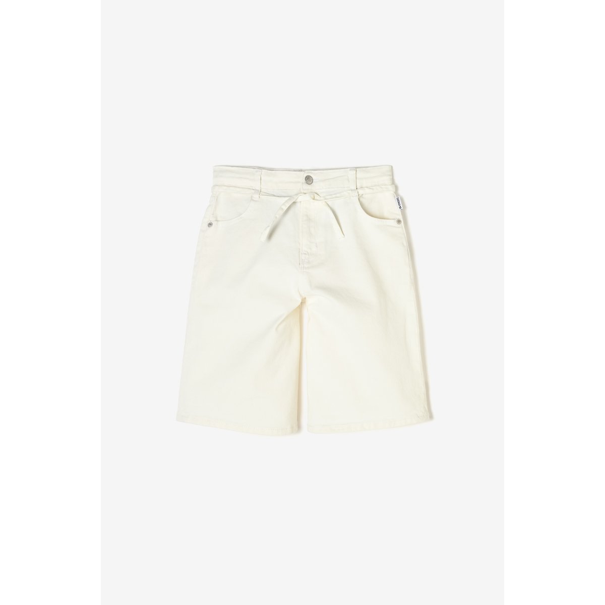 Short en jeans CARPUGI white, LE TEMPS DES CERISES