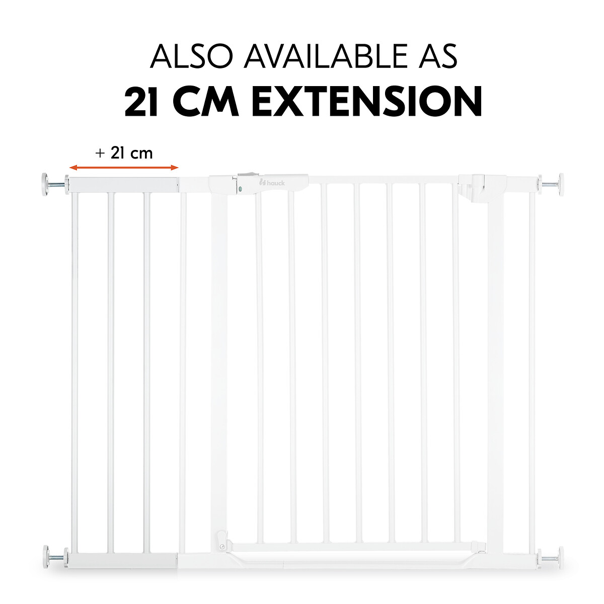 Safety Gate Extension 9 cm white, HAUCK