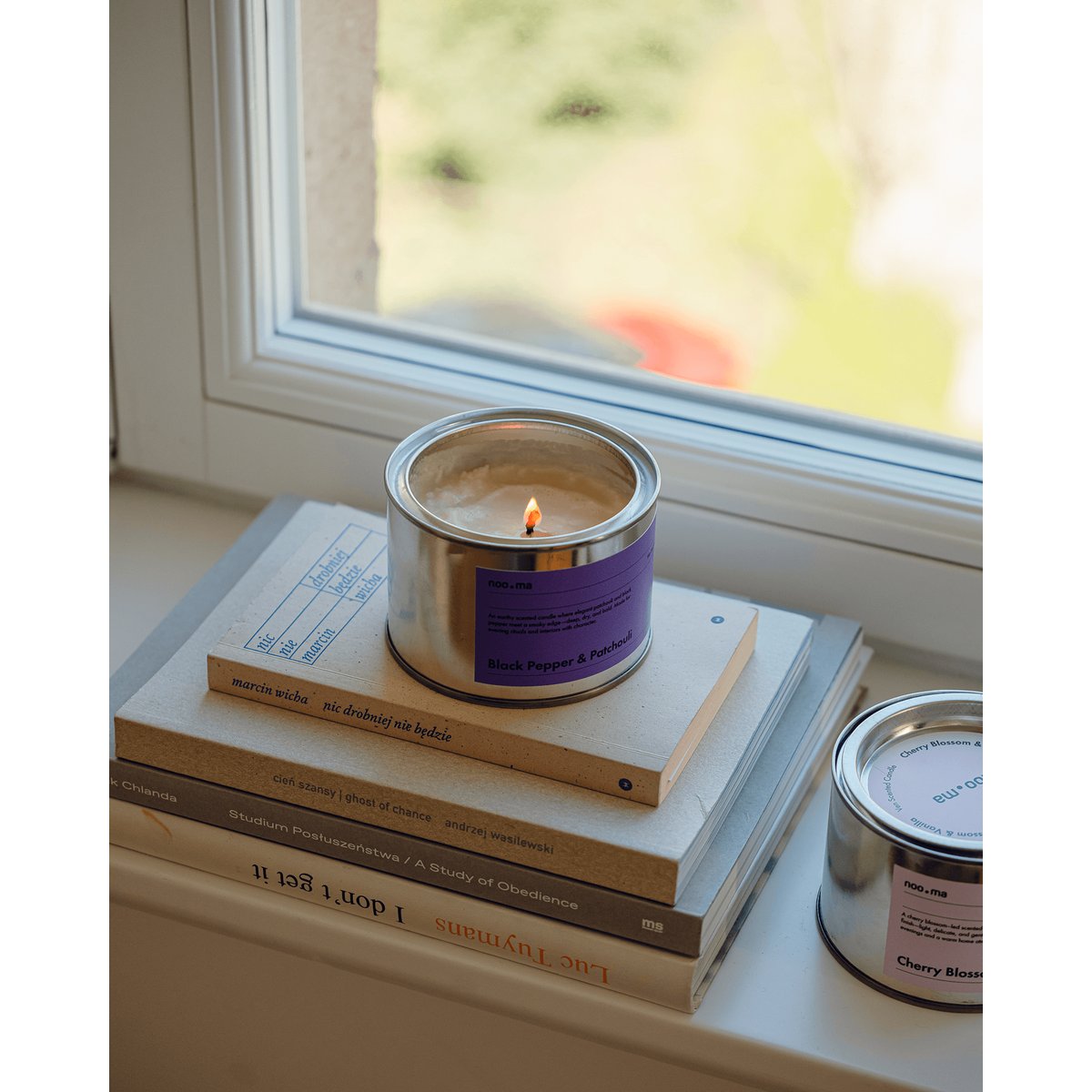 Bougie parfumée Ven - Safran et Bois de Santal gris, NOO.MA
