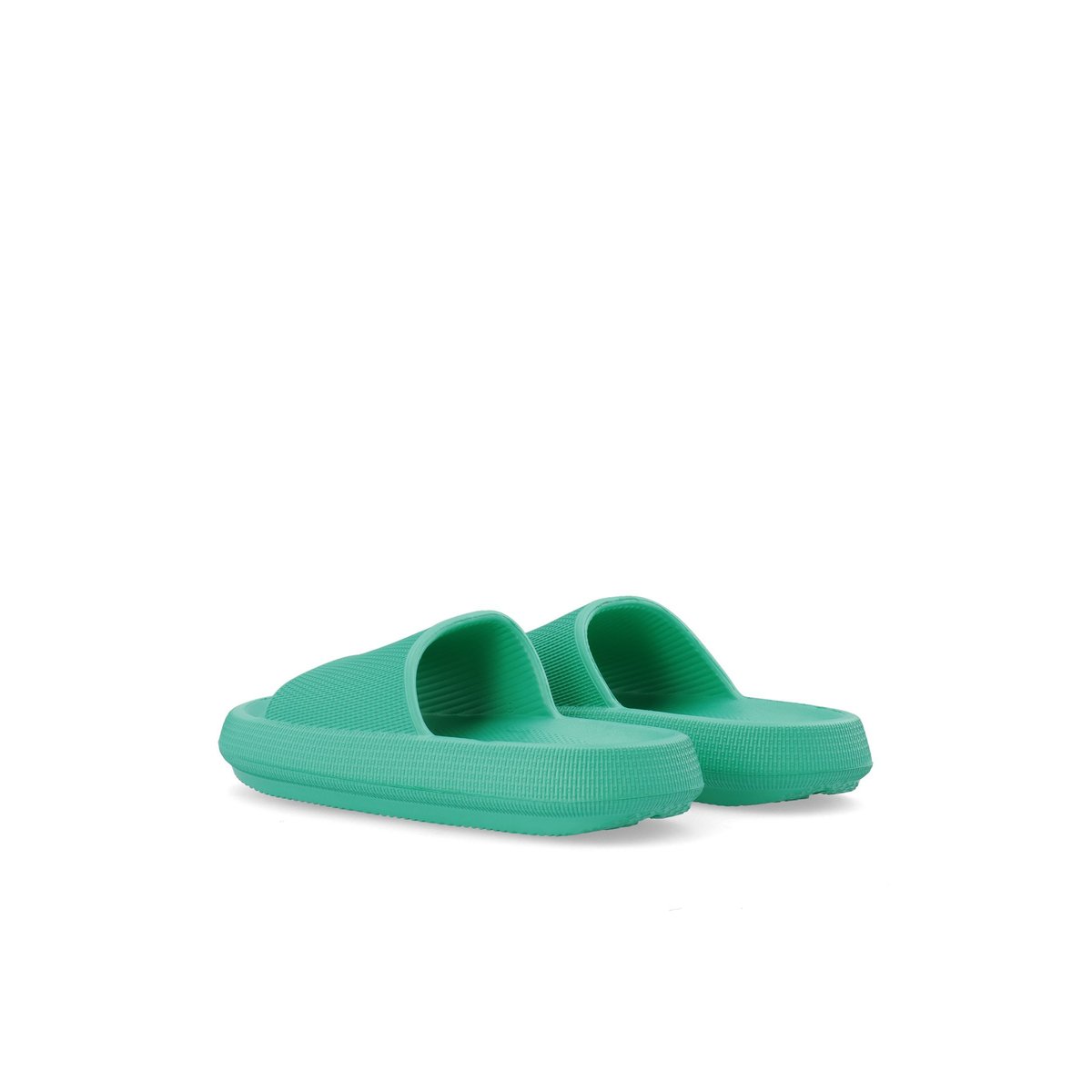 Mules Plates green pop, BIANCO