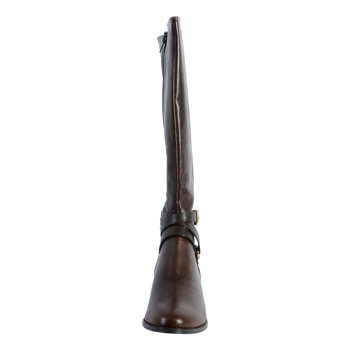 Bottine Ql4058 marron foncé, THE DIVINE FACTORY
