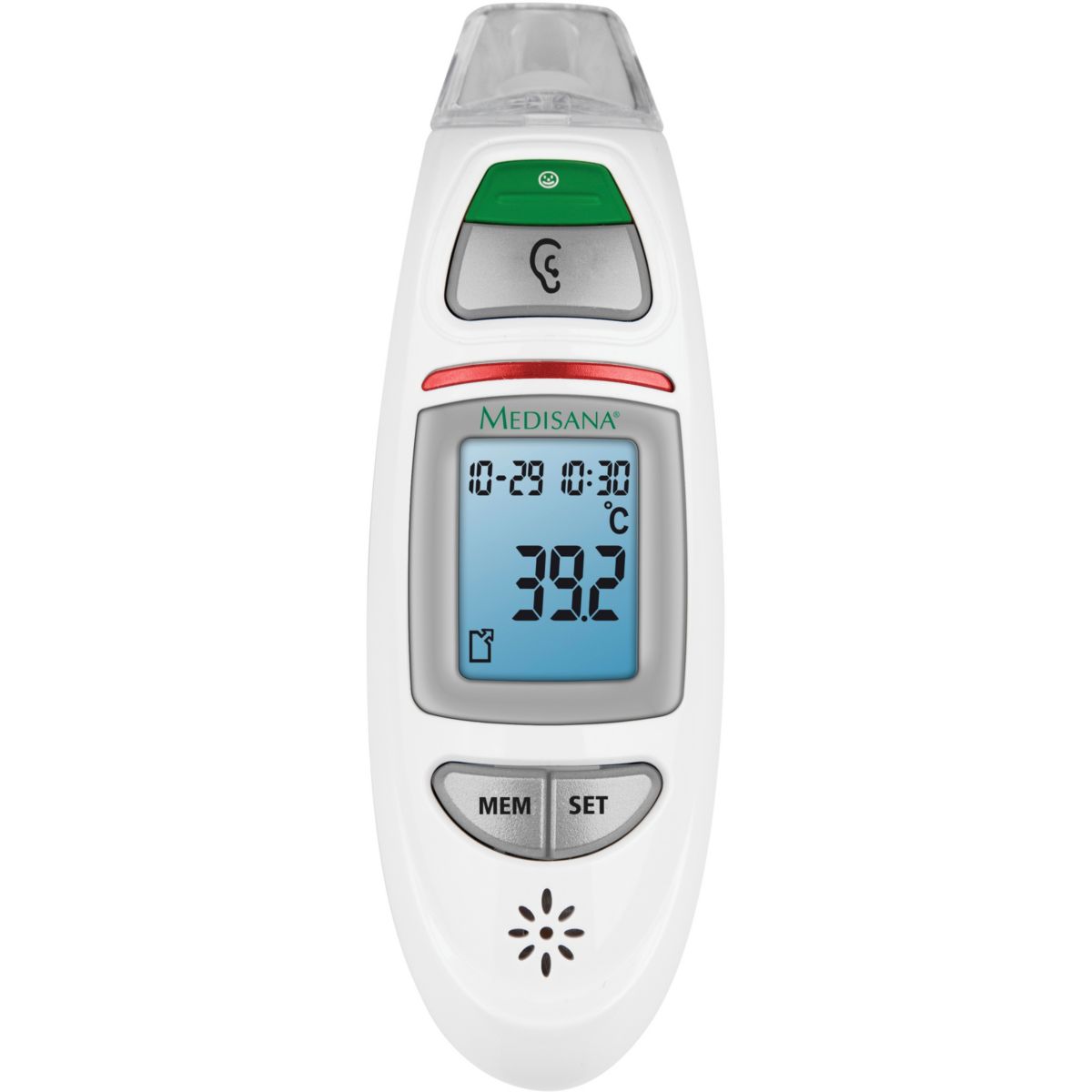 Thermomètre infrarouge multifonctions TM750 blanc, MEDISANA