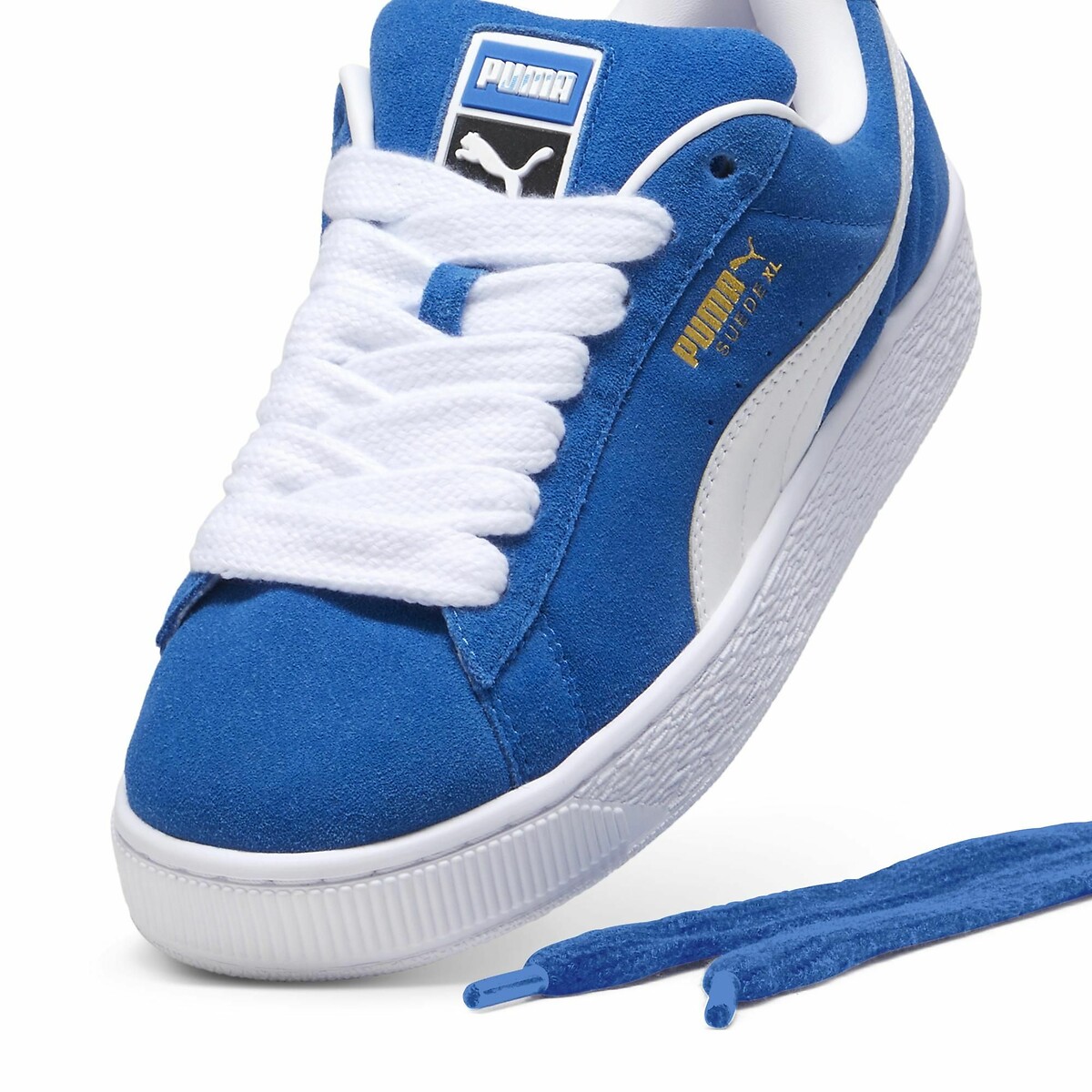 Baskets Suede XL bleu/blanc, PUMA
