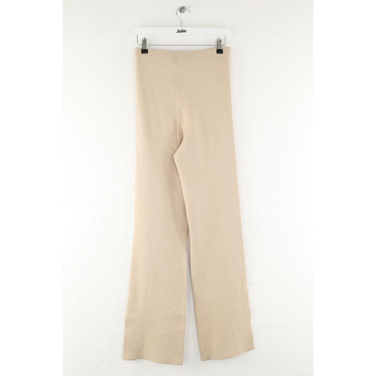 Pantalon droit - Bon État beige, CLAUDIE PIERLOT