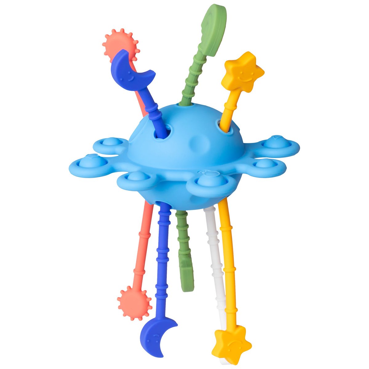 Jouet d'éveil et de dentition en silicone multicolore, LITTLE L