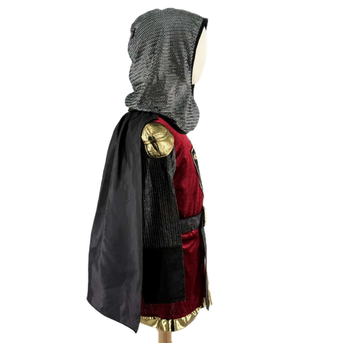 Déguisement enfant chevalier Tristan rouge, SEVIRA KIDS
