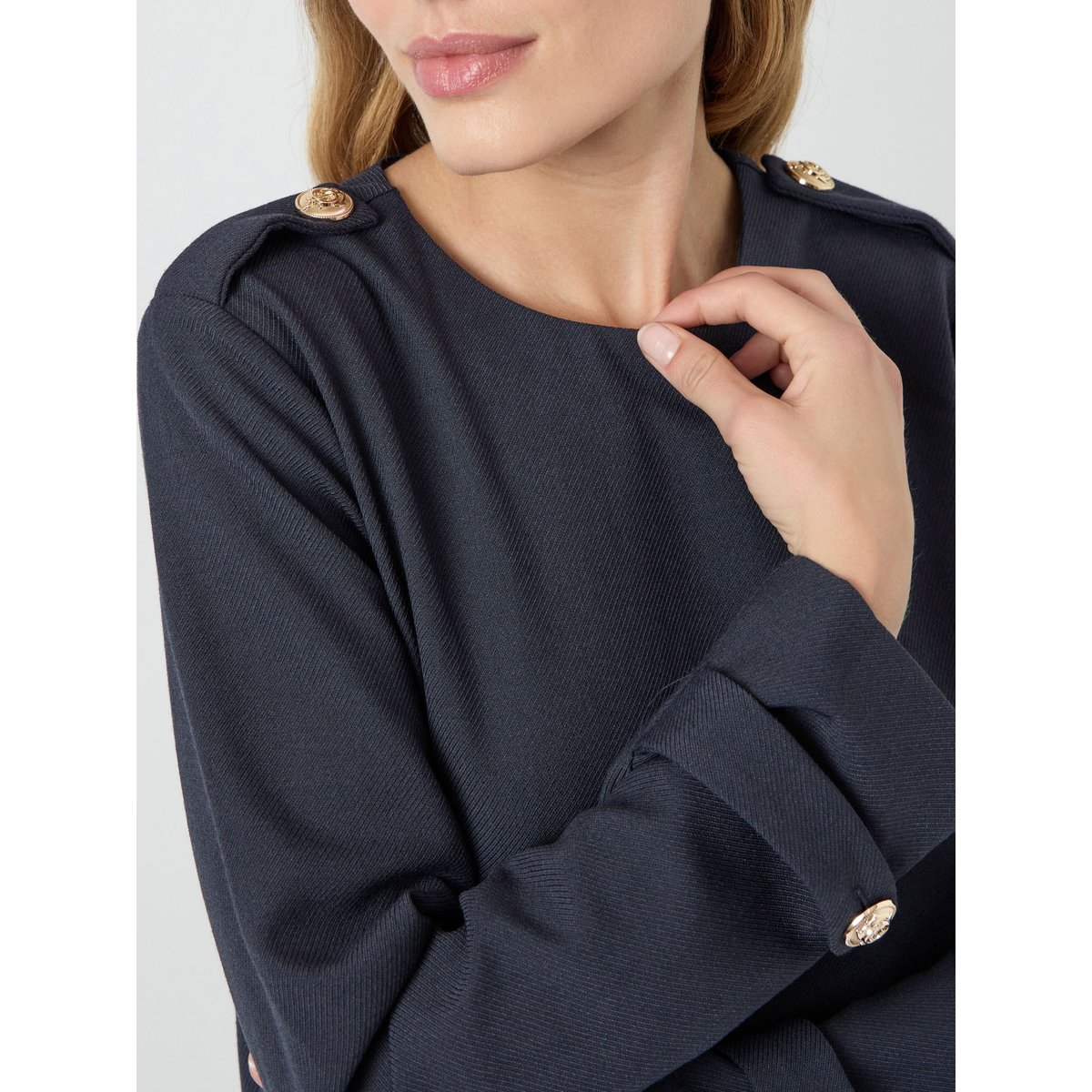 Mini-Robe navy blazer, YAS