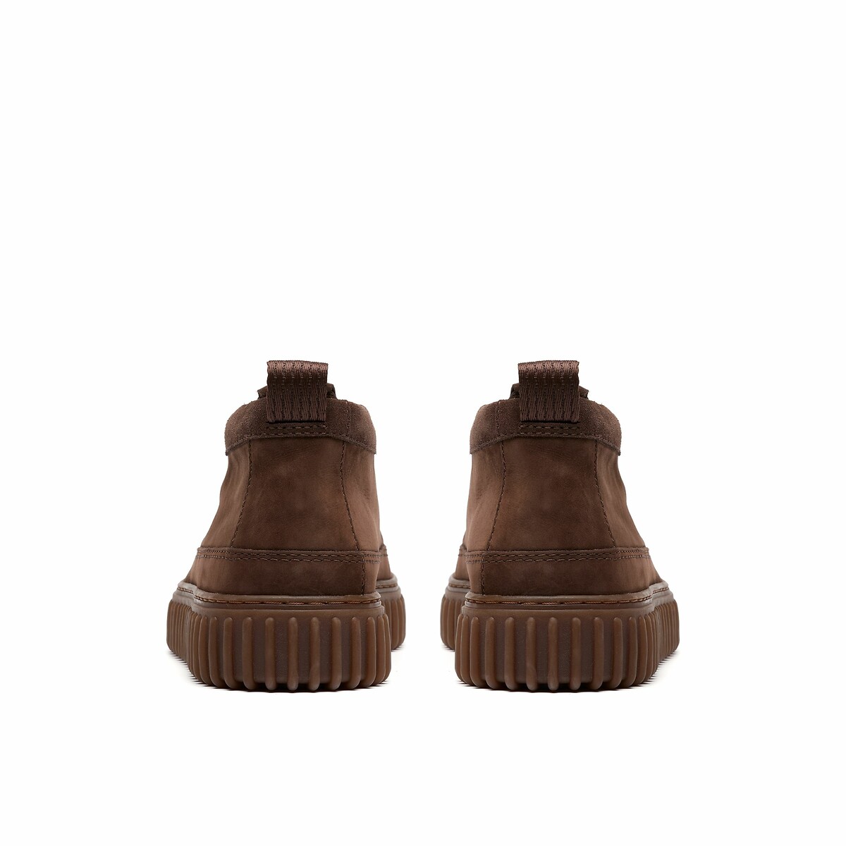 Derby in pelle scamosciata Torhill marrone scuro, CLARKS