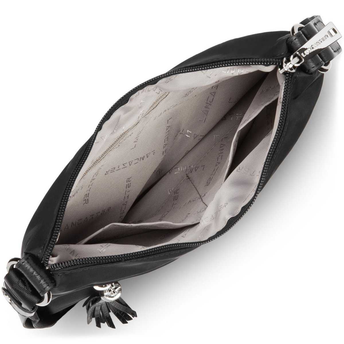 Sac trotteur BASIC POMPON noir, LANCASTER
