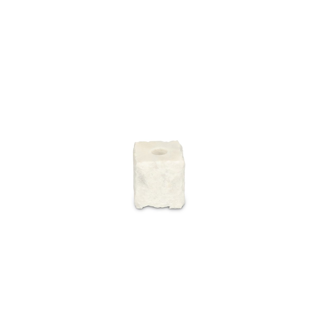 Bougeoir OPUS blanc, SP COLLECTION