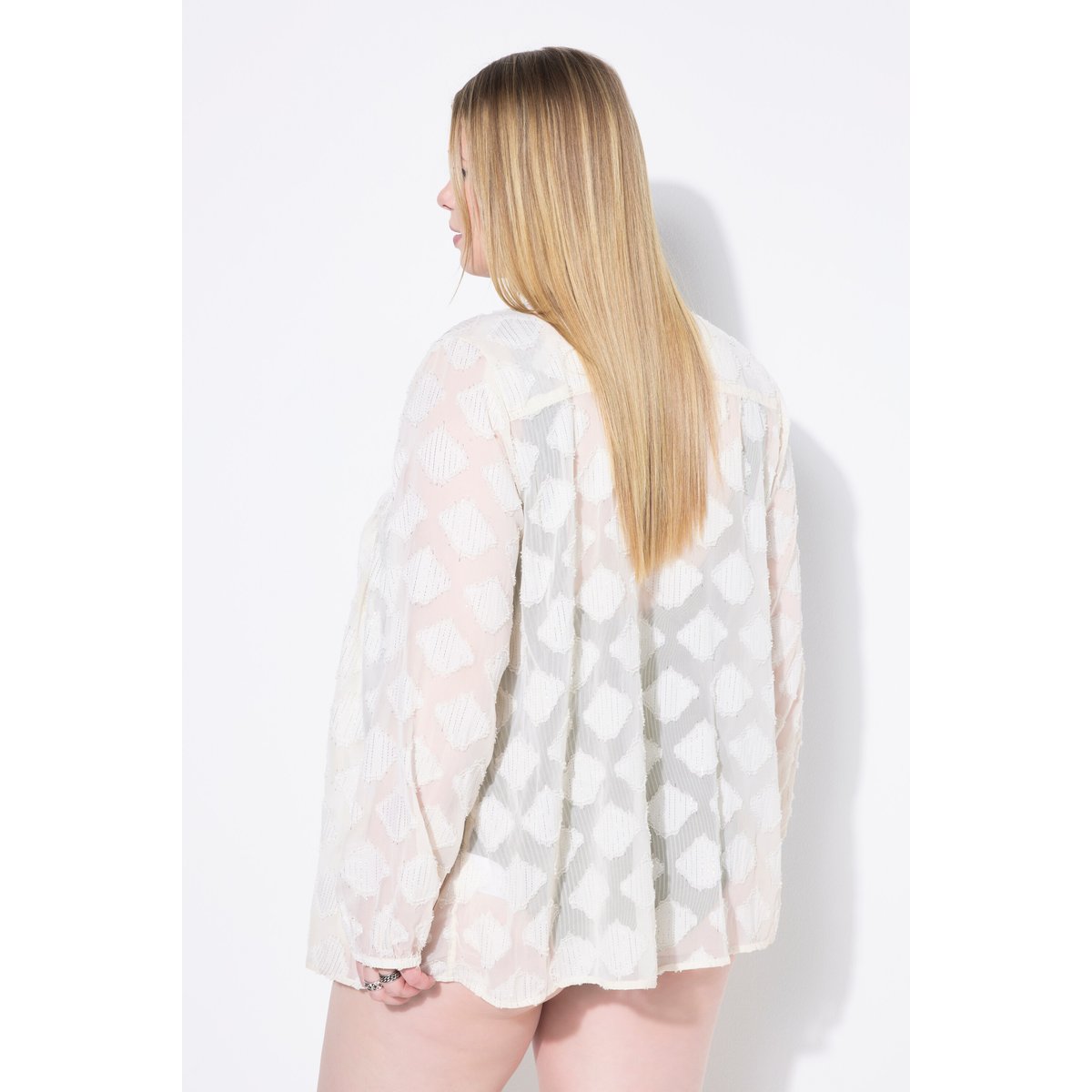 Blouse coupe Loose Shape blanc cassé, STUDIO UNTOLD