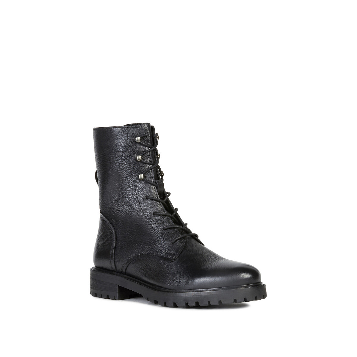 Hoara Leather Ankle Boots black, GEOX