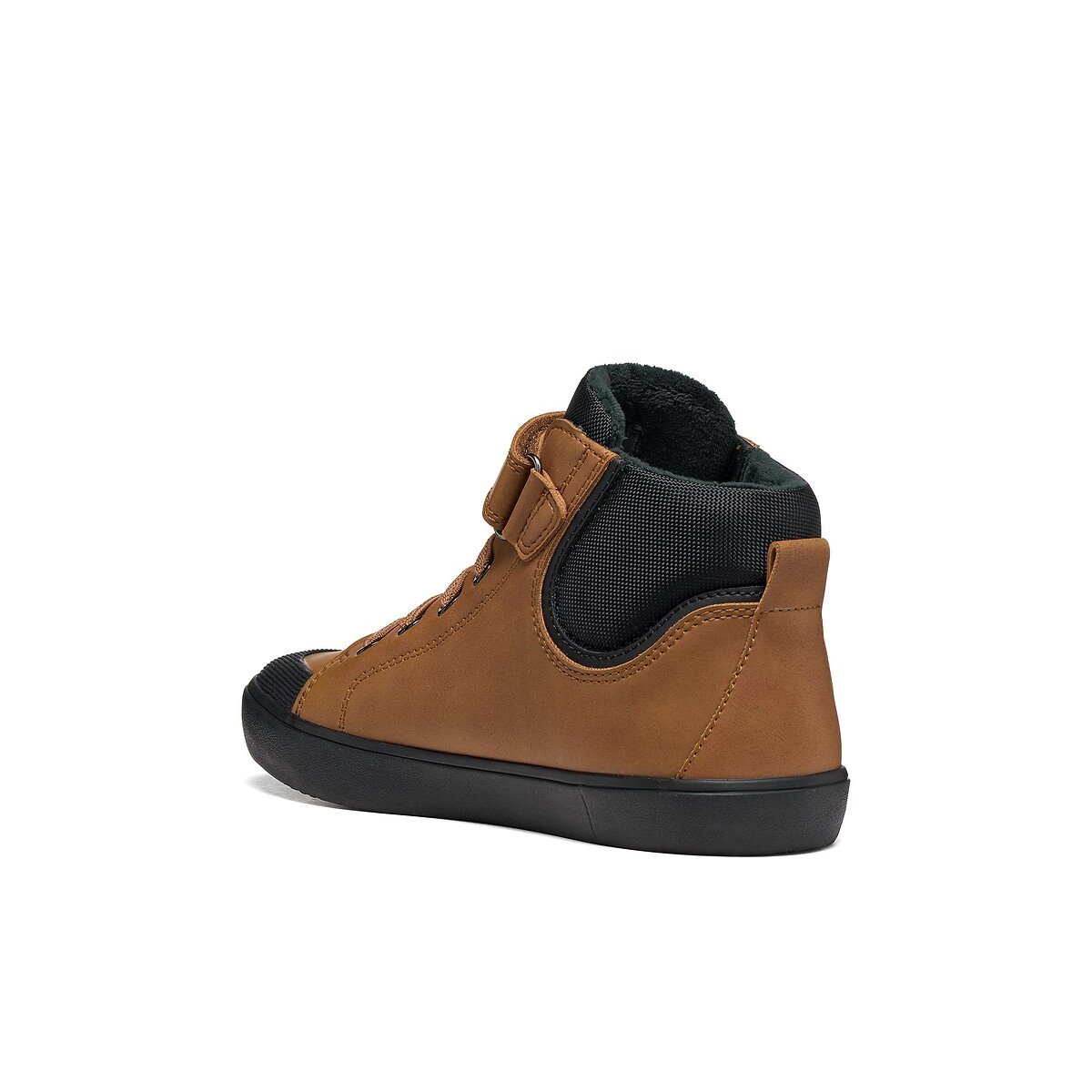 Kids Gisli Breathable High Top Trainers brown, GEOX