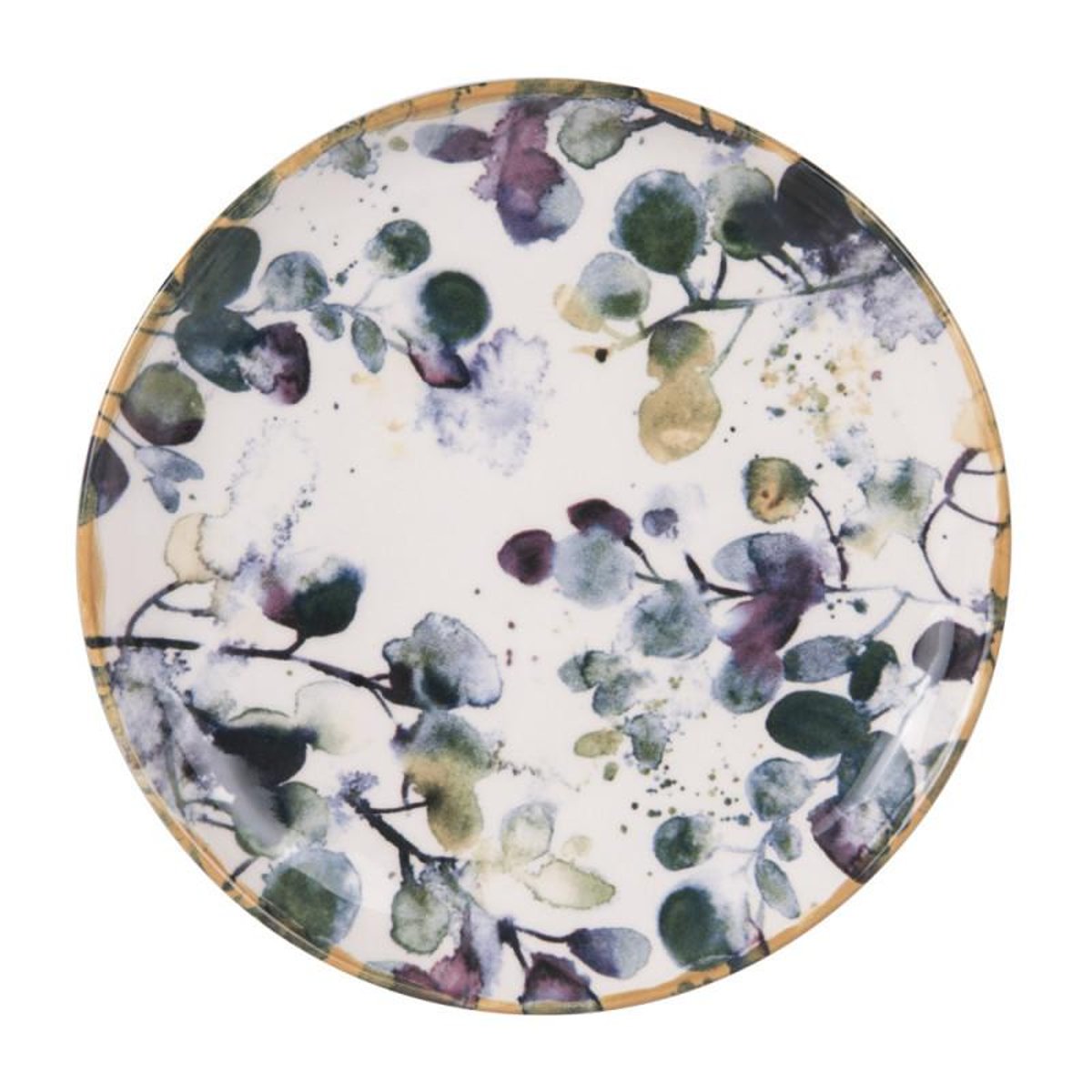 Assiette à dessert Garden 22,5 cm (lot de 6) vert, TABLE PASSION