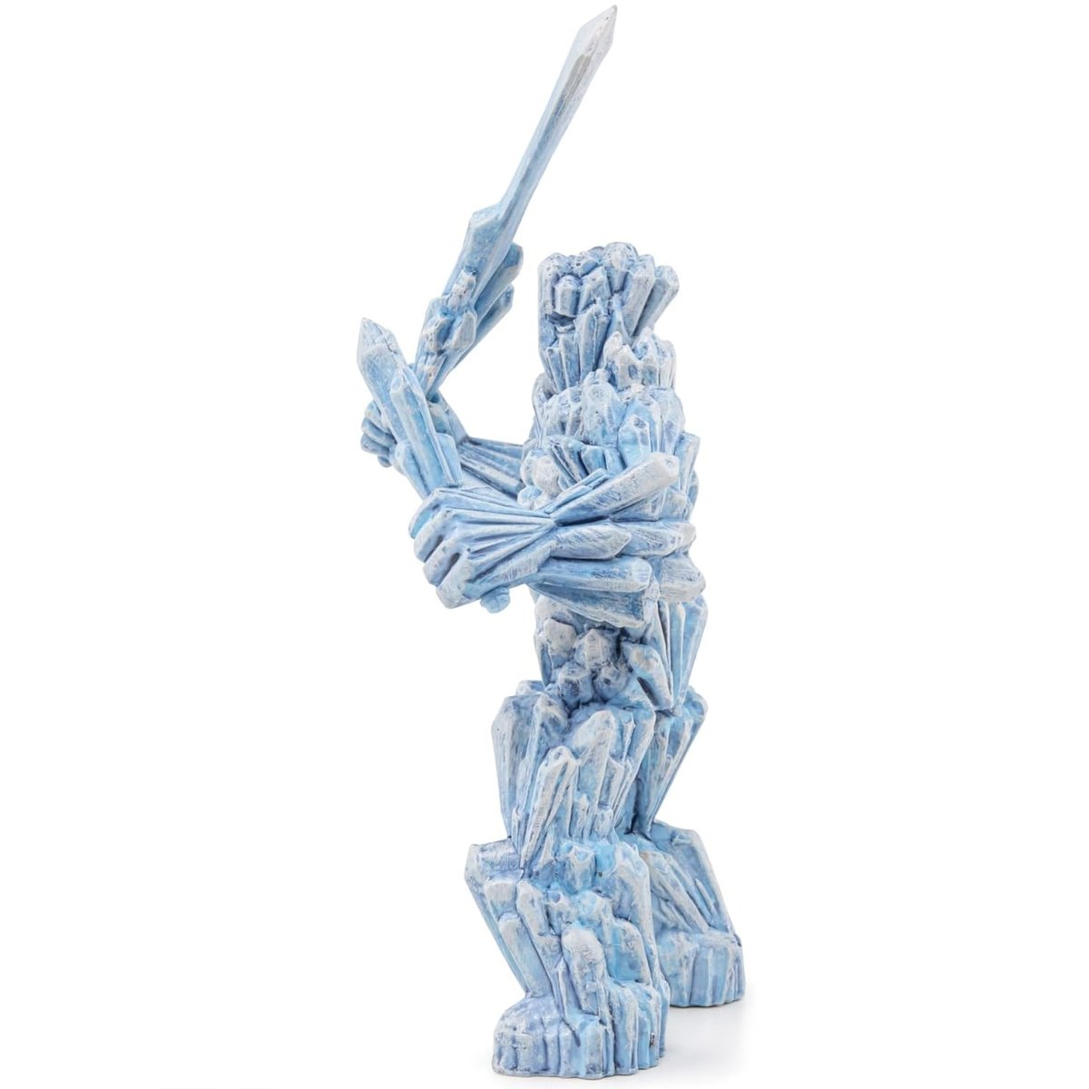 Figurine Golem de glace blanc et bleu, PAPO
