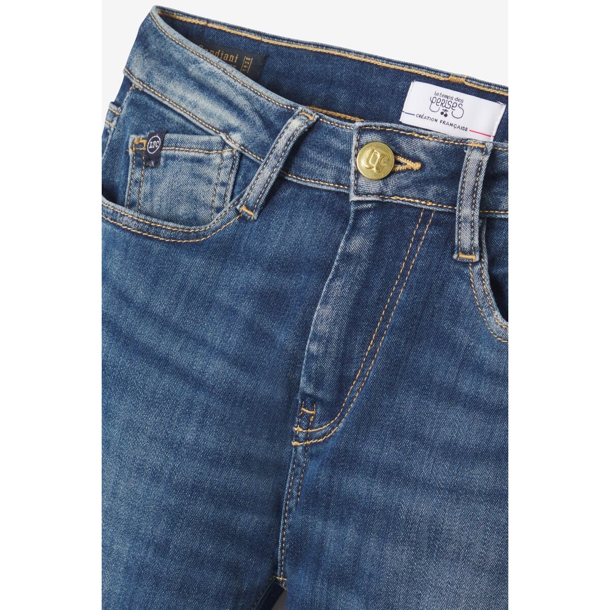 Jeans bootcut POWER bootcut, longueur 34 blue, LE TEMPS DES CERISES