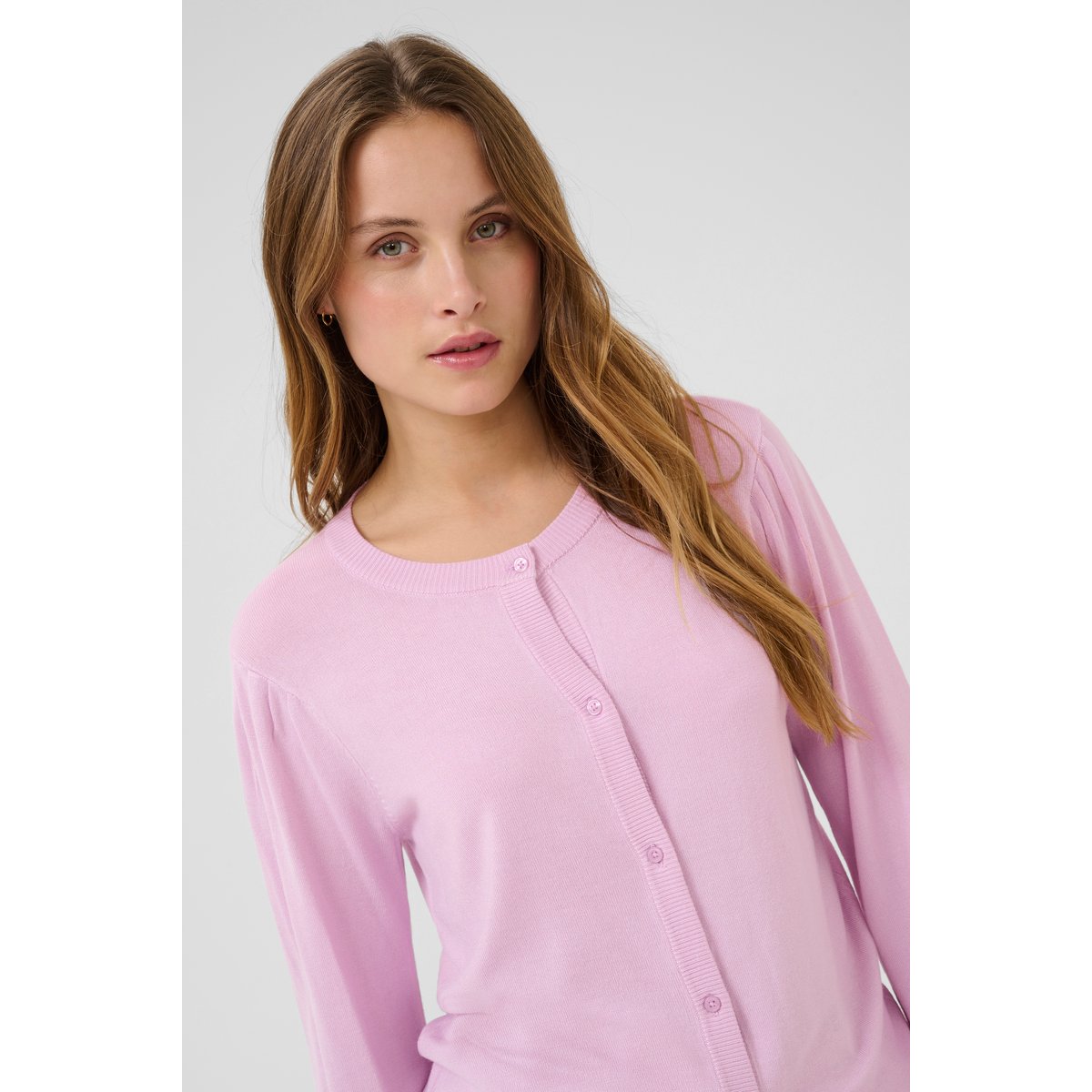 Knitted cardigan rose winsome orchid, CULTURE
