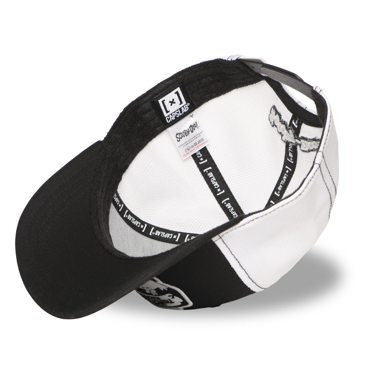 Casquette trucker Scooby-Doo noir/blanc, CAPSLAB