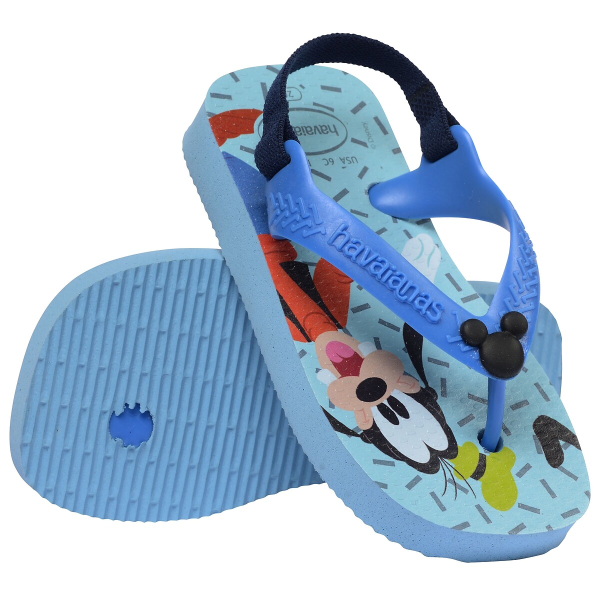 Teensandalen BABY DISNEY CLASSIC blauw, HAVAIANAS