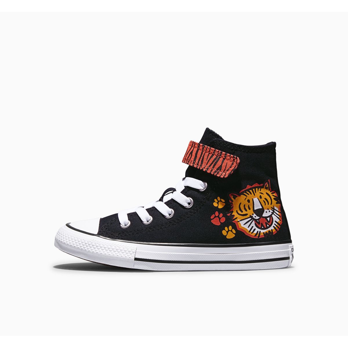 Baskets CHUCK TAYLOR ALL STAR TIGERS EASY ON black/gold palm/white, CONVERSE