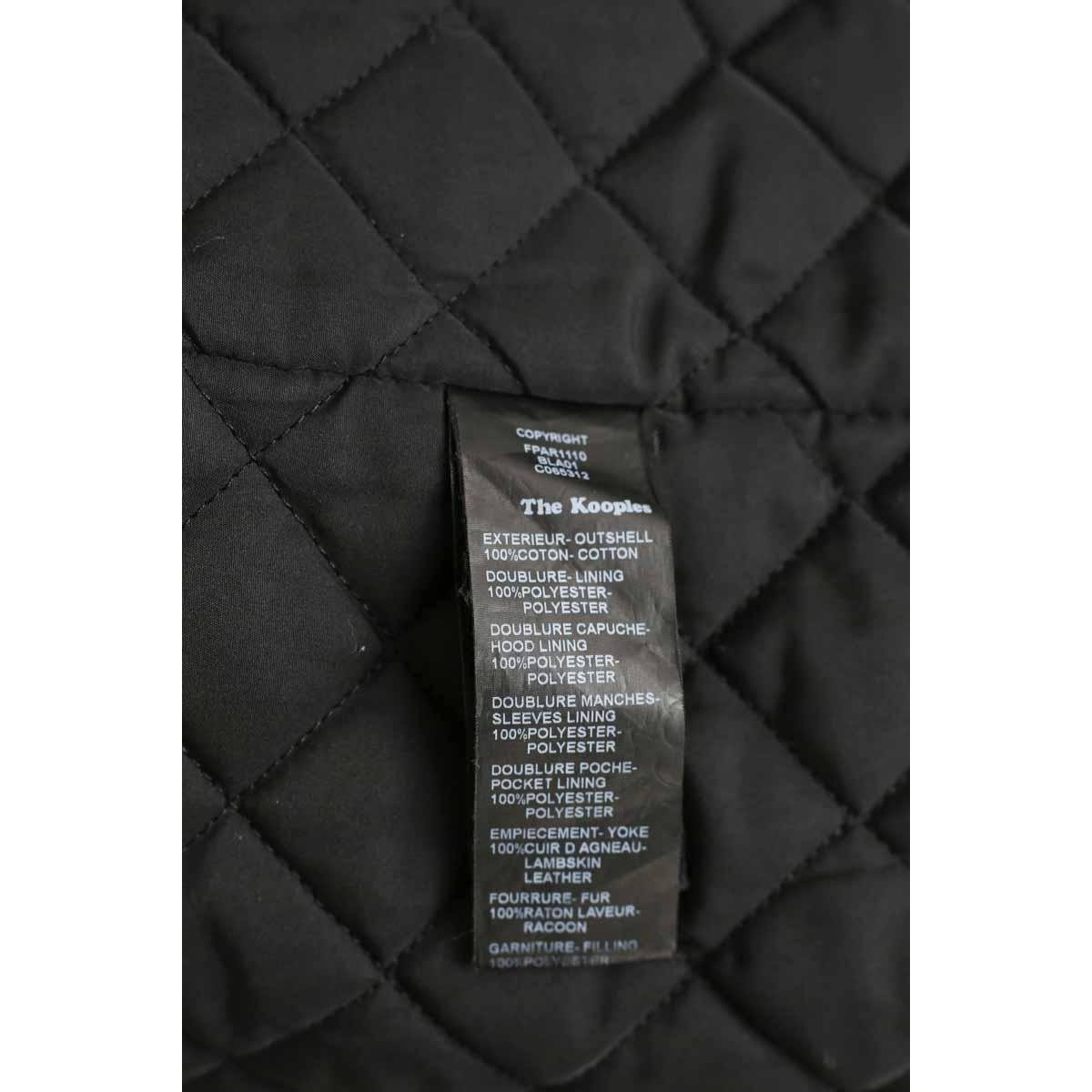 Manteau - Très Bon État noir, THE KOOPLES