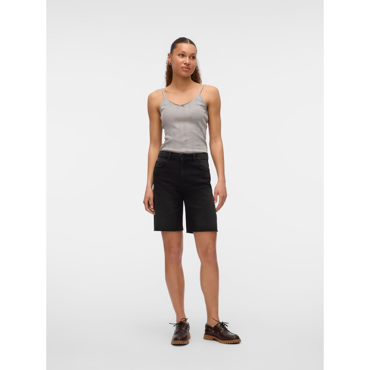 Short En Denim black denim, VERO MODA