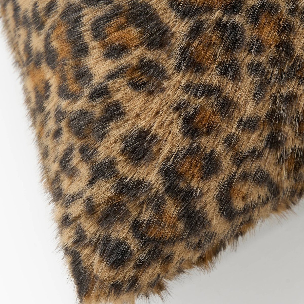 Coussin, 100% polyester recyclé brun, MONOPRIX