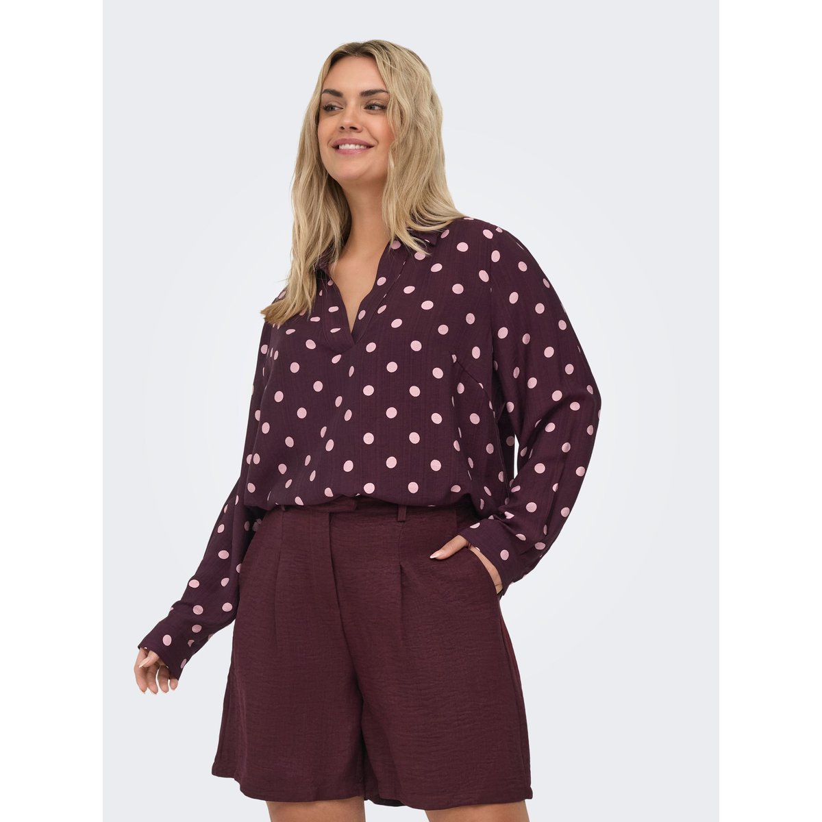 Blouse winetasting, ONLY CARMAKOMA