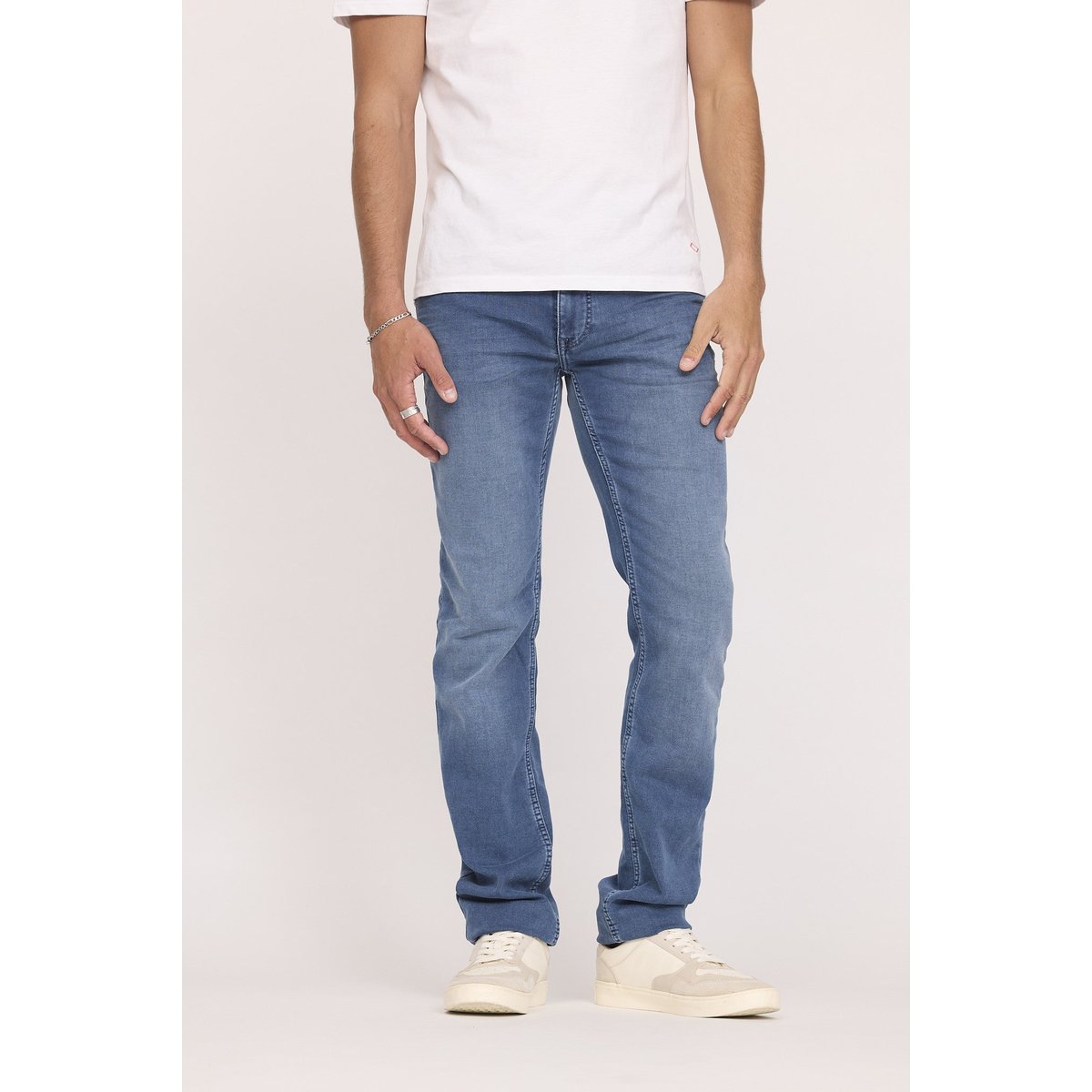 Jean coton straight LC122 bleu clair, LEE COOPER