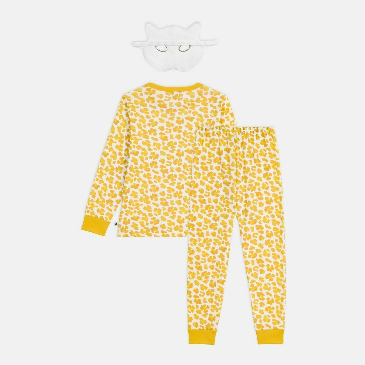 Pyjama déguisement enfant en coton imprimé léopard imprimé léopard, PETIT BATEAU