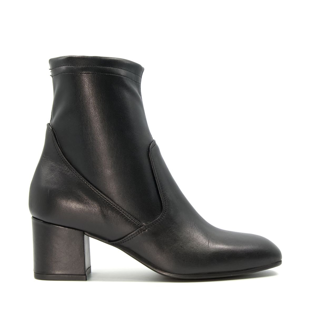 Bottine a plateau noir hot sale