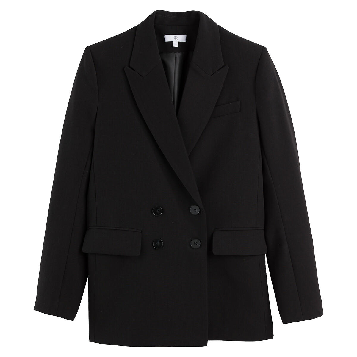 Loose Fit Blazer black, LA REDOUTE COLLECTIONS