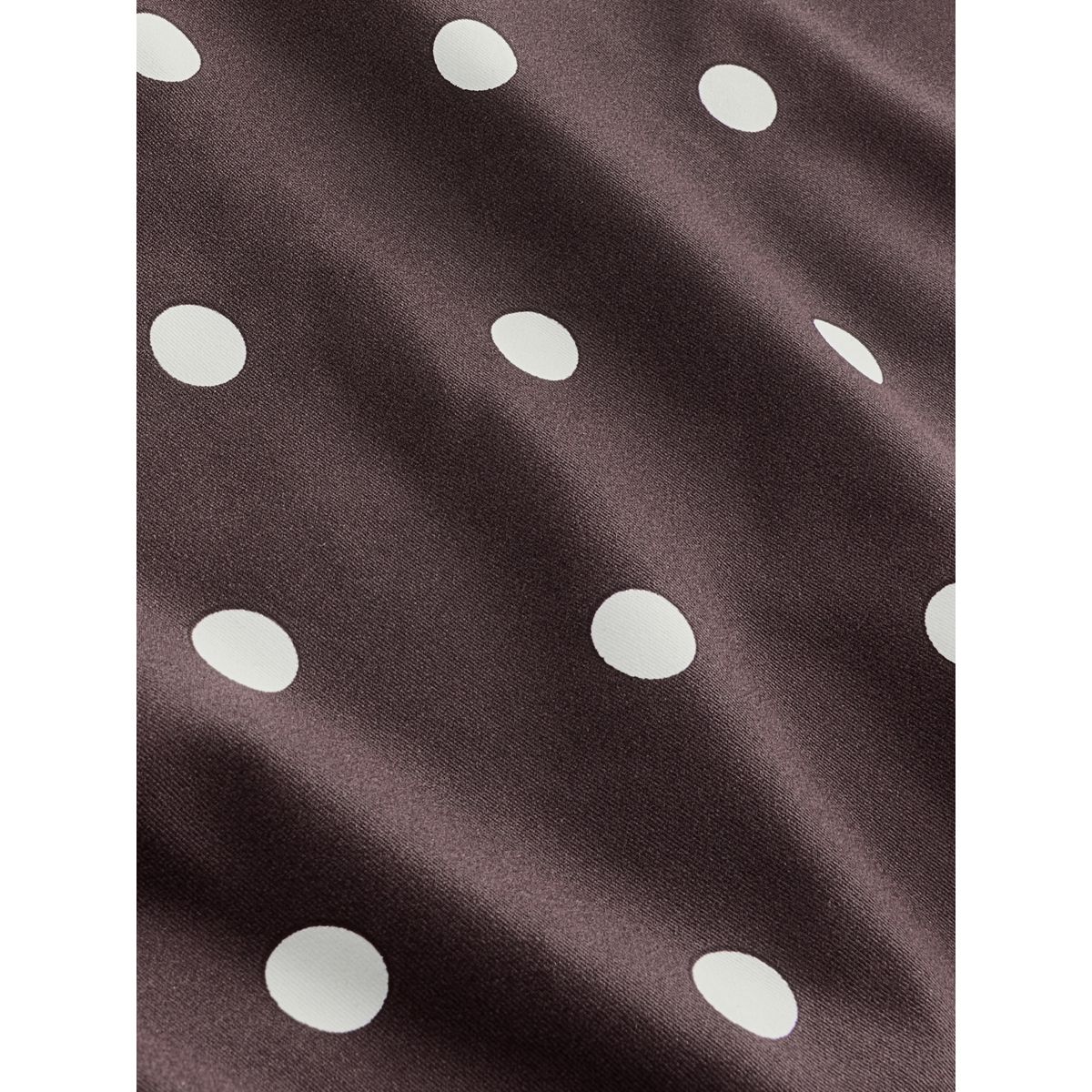 Maillot de bain menstruel effet ventre plat tache brun chocolat/crème, NEXT