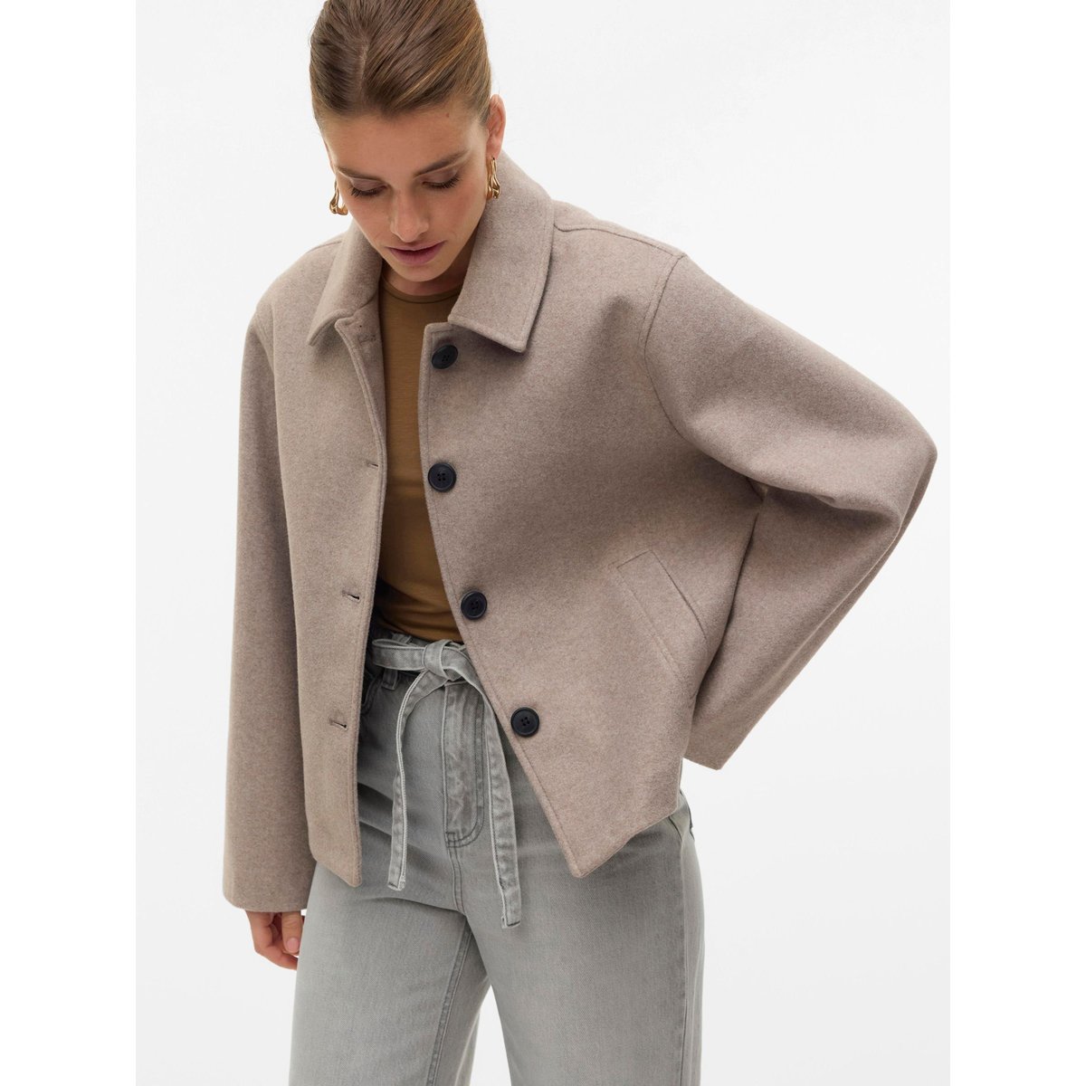 Manteau marron - moon rock 1, VERO MODA
