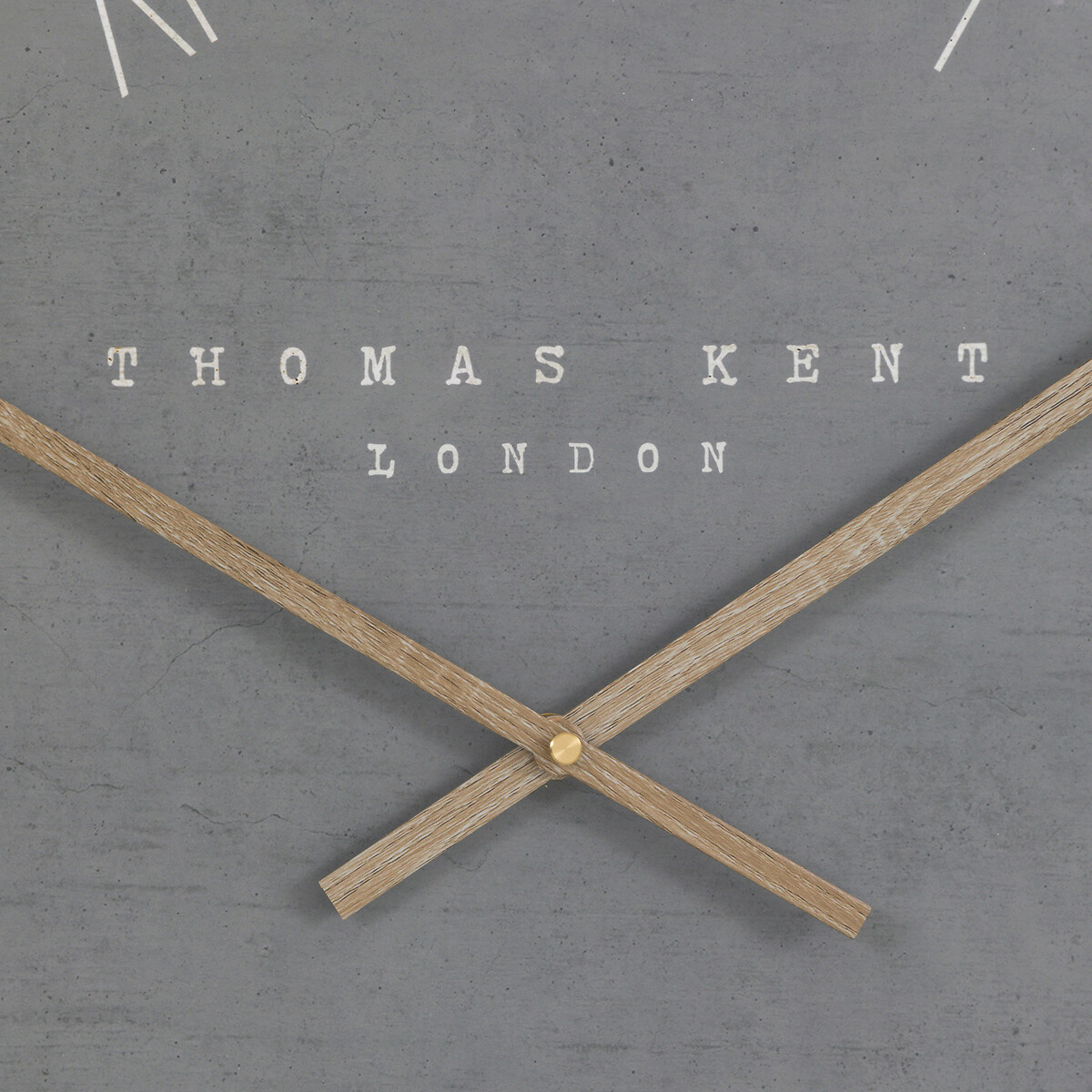 Nordic 21" Large Wall Clock cement, THOMAS KENT